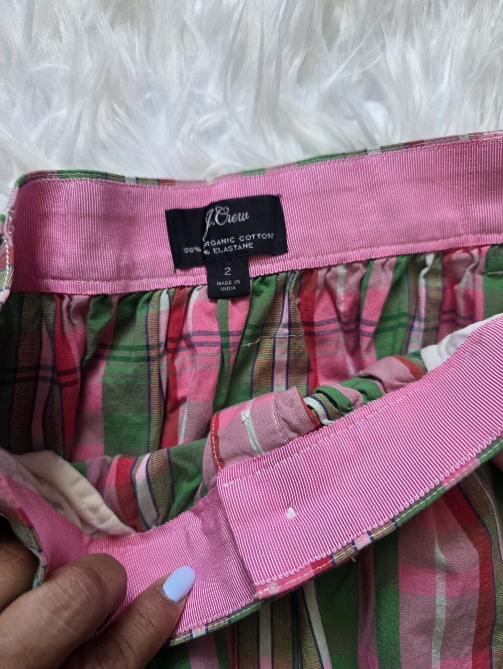 J Crew Button-Up Vintage Plaid Midi Skirt - Picture 5 of 9